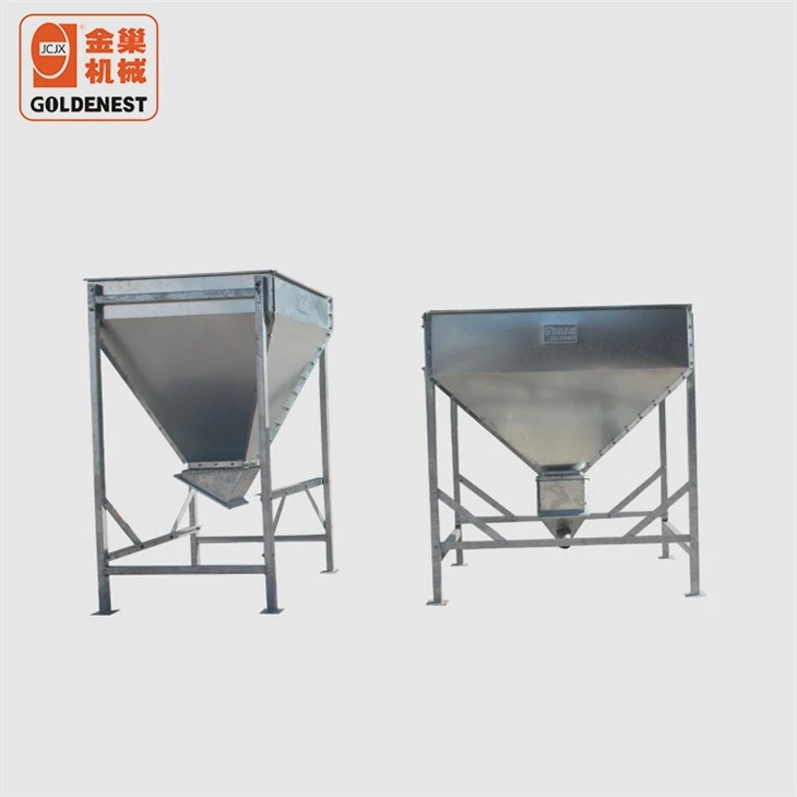 Hot Sale Galvanized Steel Feed Storage Hopper Multiple Sizes Feed Bin for Chicken Pig Livestock Breeding Farm Hot Sale Galvanized Steel Feed Storage Hopper Multiple Sizes Feed Bin for Chicken Pig Livestock Breeding Farm