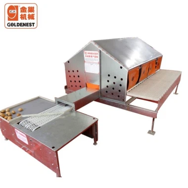 Sistema automático de recolección de nidos de huevos